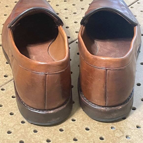 Allen Edmonds Steen Split Toe Loafer Dress Shoe USA Dark Chili Brown Size 13 Men main image 7